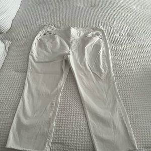 Belle Kim Gravel Tripleluxe Twill Crop A470709 18w